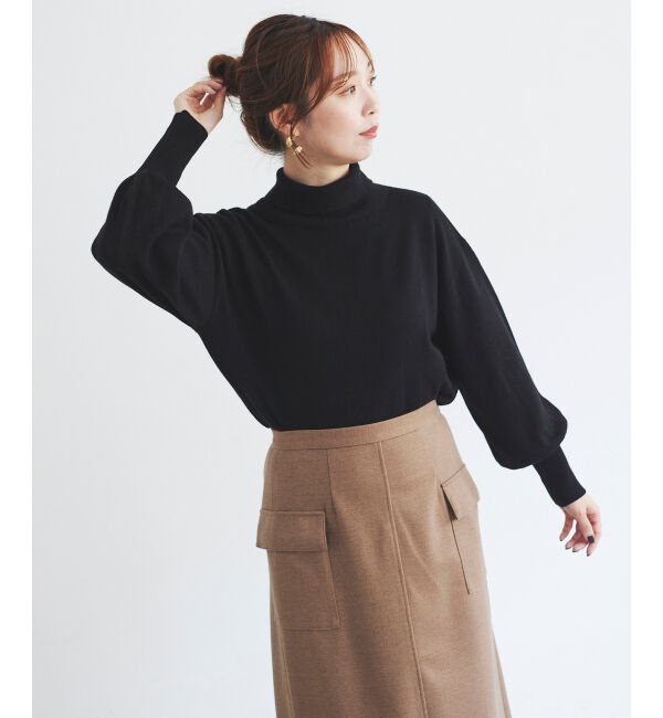 le.coeur blanc「バックパールエリニットプルオーバー」|ニット・セーター|