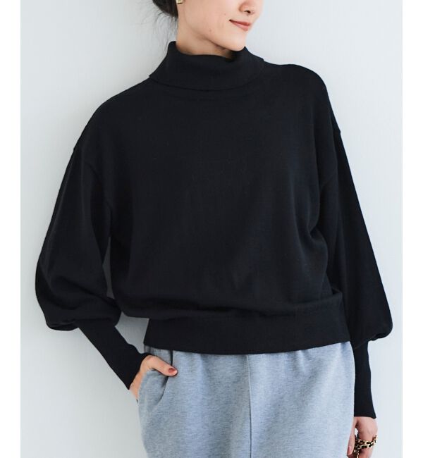 le.coeur blanc「バックパールエリニットプルオーバー」|ニット・セーター|