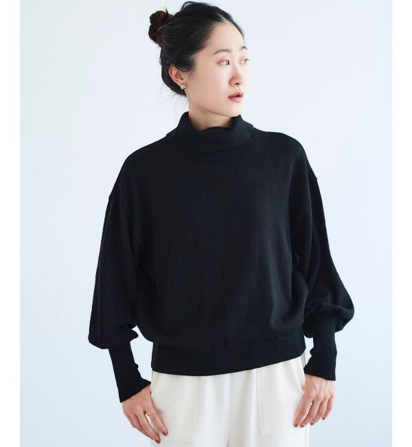 le.coeur blanc「バックパールエリニットプルオーバー」|ニット・セーター|