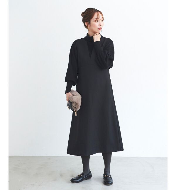 le.coeur blanc「バックパールエリニットプルオーバー」|ニット・セーター|