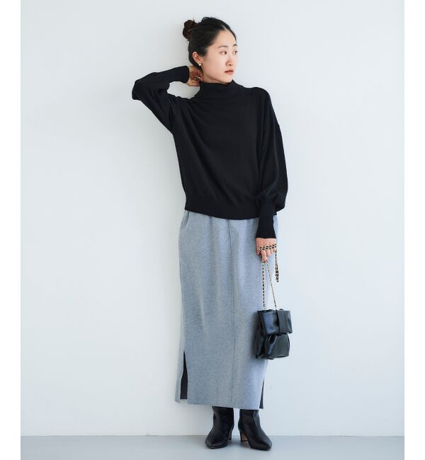 le.coeur blanc「バックパールエリニットプルオーバー」|ニット・セーター|