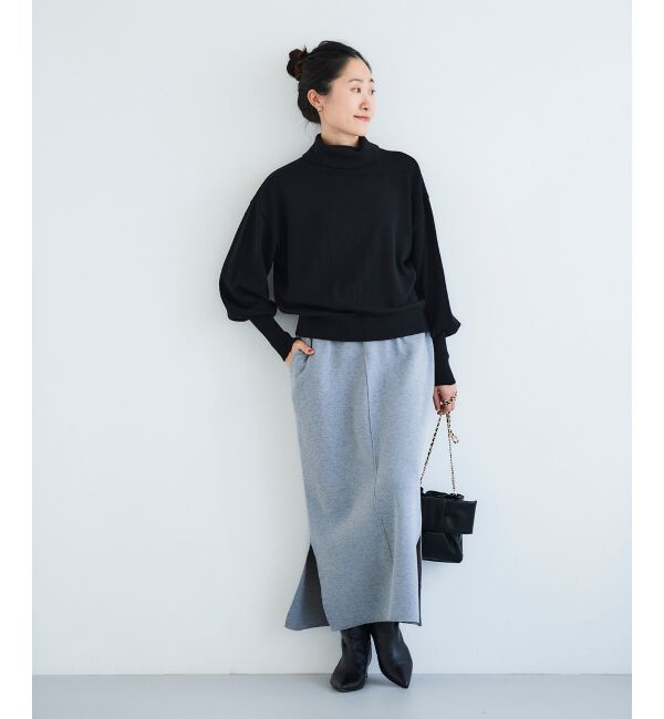 le.coeur blanc「バックパールエリニットプルオーバー」|ニット・セーター|