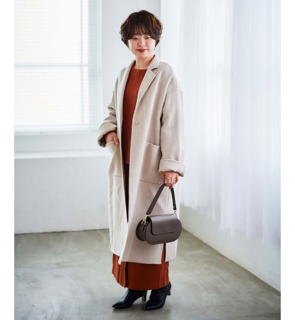  「《手洗い可能》裏起毛ストレッチドルマンプルオーバー」|プルオーバー|