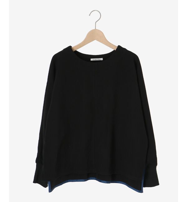  「《手洗い可能》裏起毛ストレッチドルマンプルオーバー」|プルオーバー|