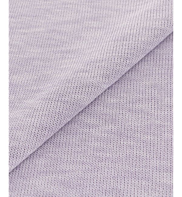  「《手洗い可能》リネンライクニットプルオーバー」|ニット・セーター|