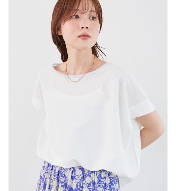  「《肌離れも良く乾きも早い◎》カノコカットプルオーバー」|プルオーバー|