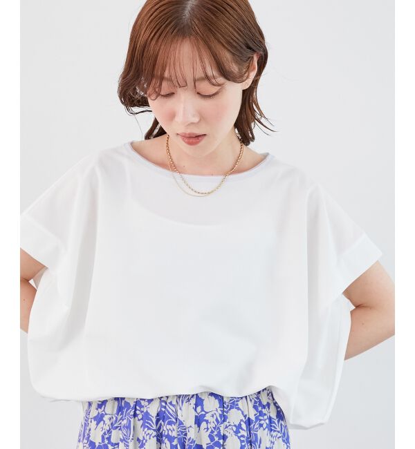  「《肌離れも良く乾きも早い◎》カノコカットプルオーバー」|プルオーバー|