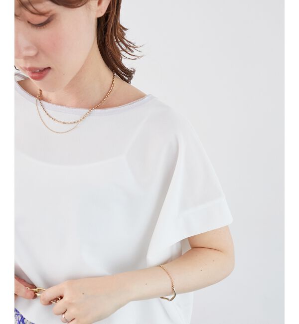  「《肌離れも良く乾きも早い◎》カノコカットプルオーバー」|プルオーバー|