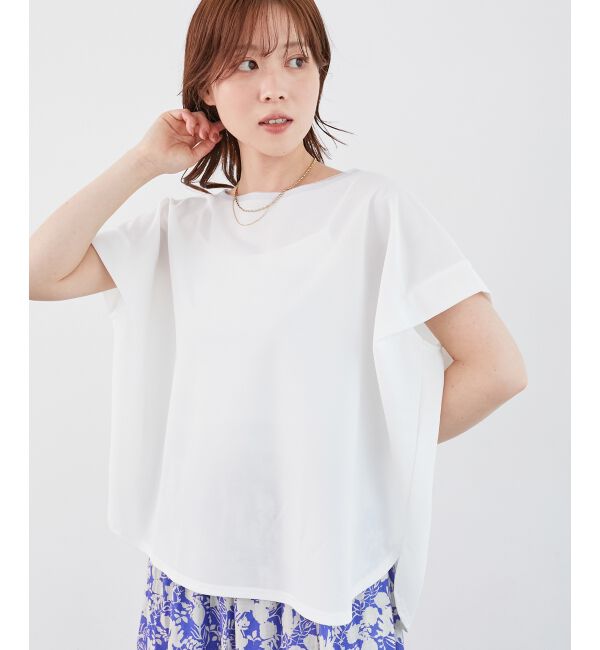  「《肌離れも良く乾きも早い◎》カノコカットプルオーバー」|プルオーバー|