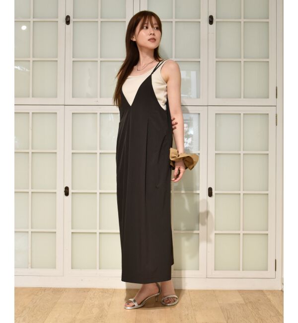  「コットンストレッチテレコタンク」|タンクトップ|