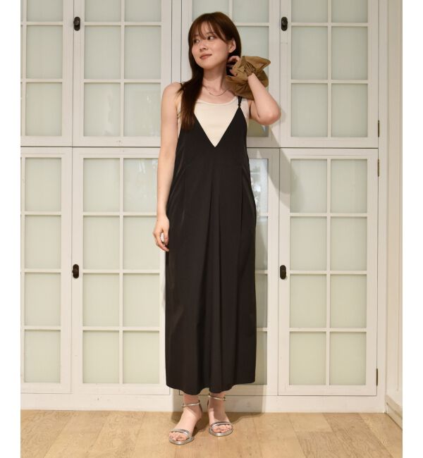  「コットンストレッチテレコタンク」|タンクトップ|