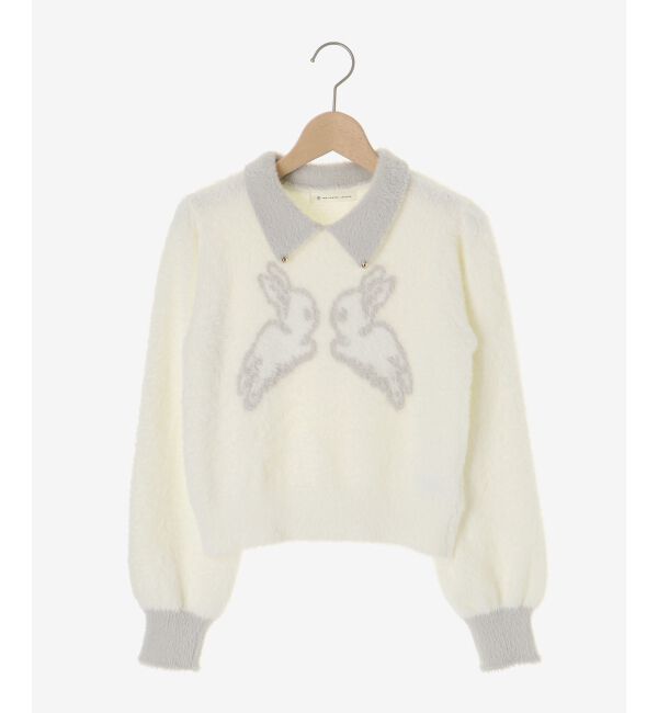  「フワフワtwinsうさぎニット」|ニット・セーター|