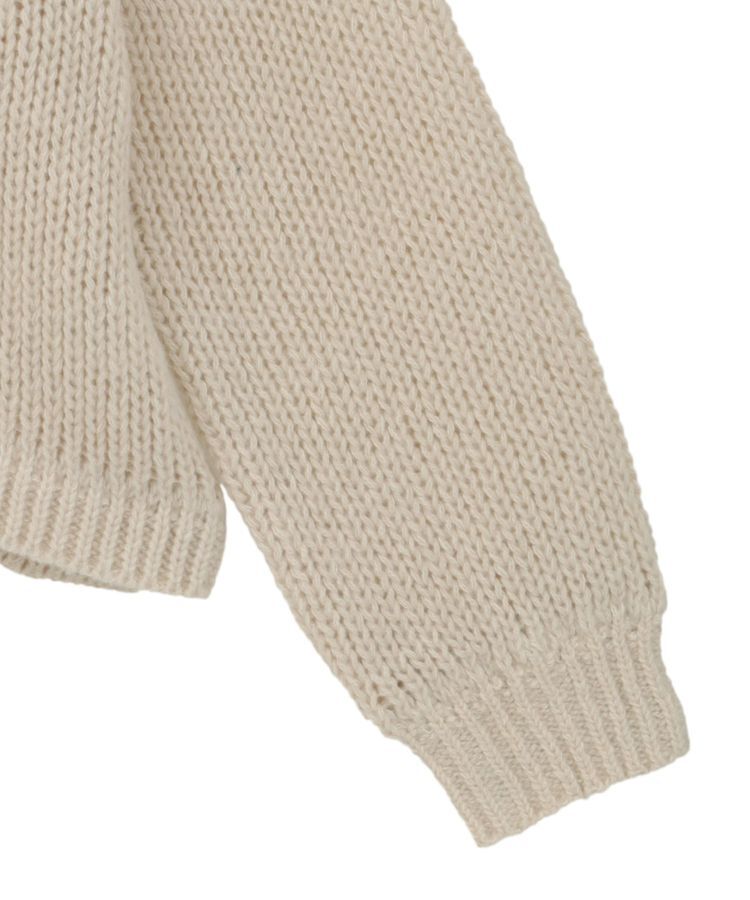 earth music&ecology「フロントシャーリングニットプルオーバー」|ニット・セーター|