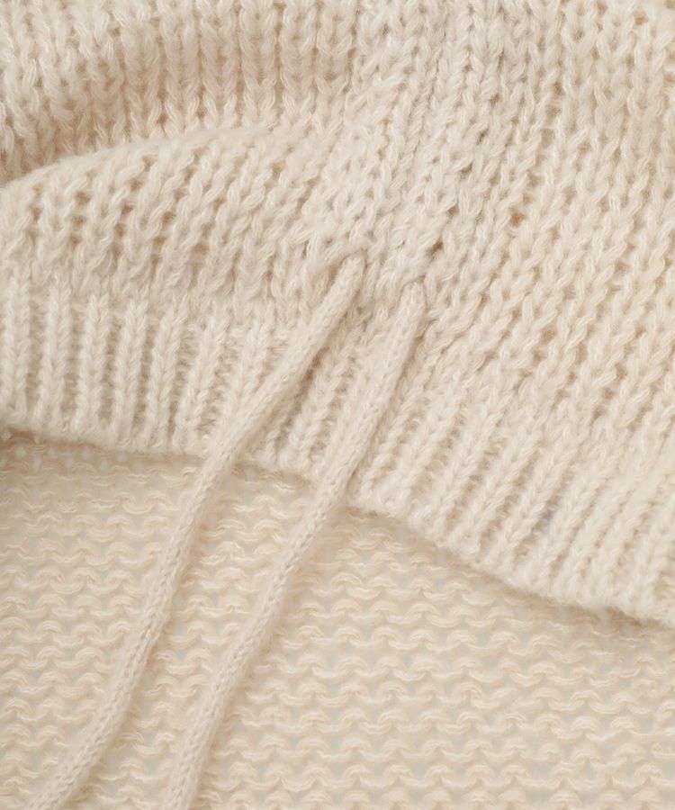 earth music&ecology「フロントシャーリングニットプルオーバー」|ニット・セーター|