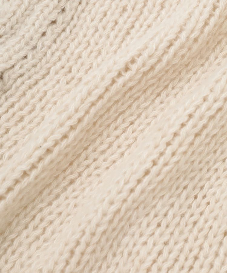 earth music&ecology「フロントシャーリングニットプルオーバー」|ニット・セーター|