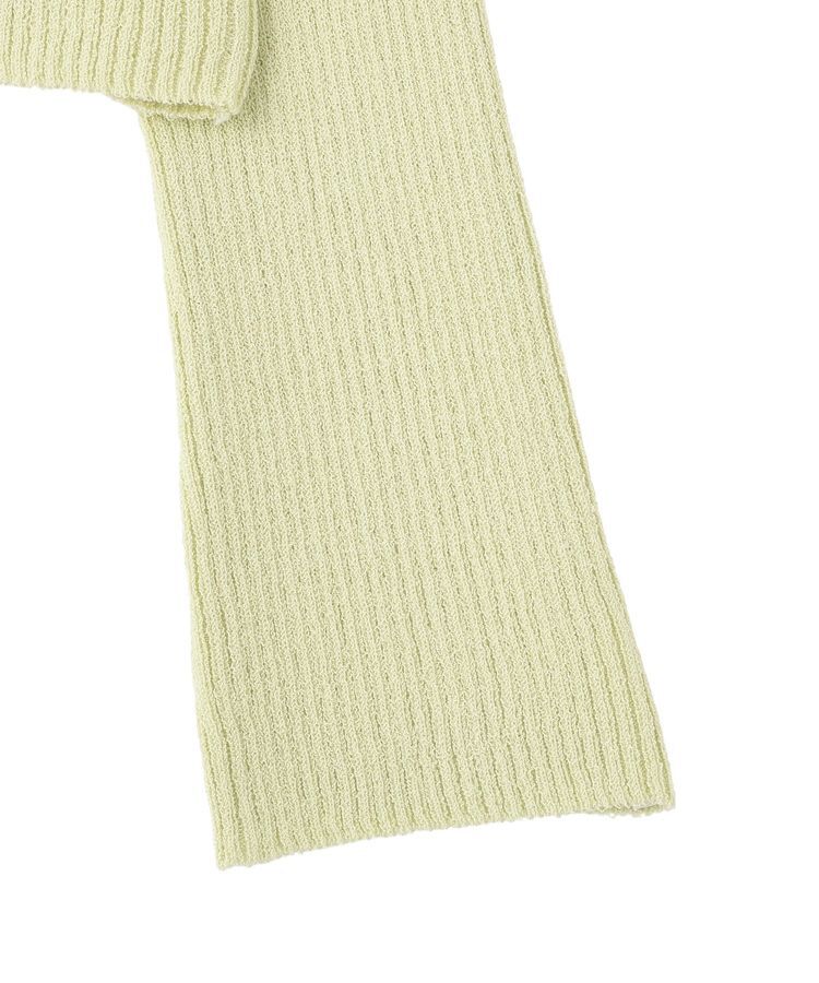 earth music&ecology「リブクロップドカーディガン」|カーディガン|