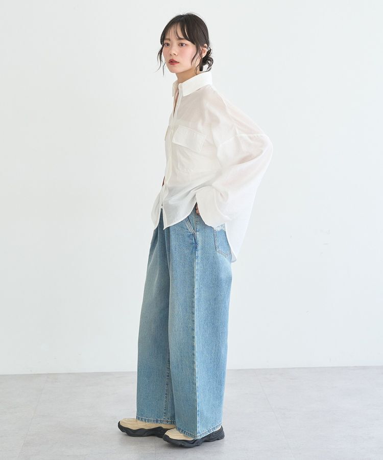 earth music&ecology「Wポケットシャツ」|シャツ・ブラウス|