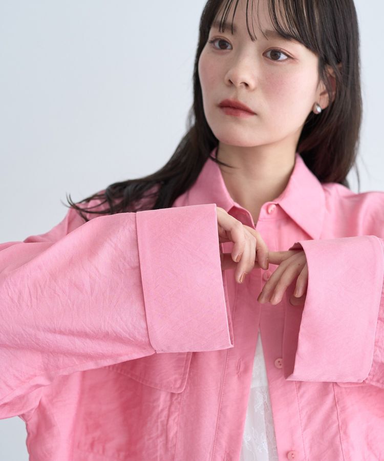 earth music&ecology「Wポケットシャツ」|シャツ・ブラウス|