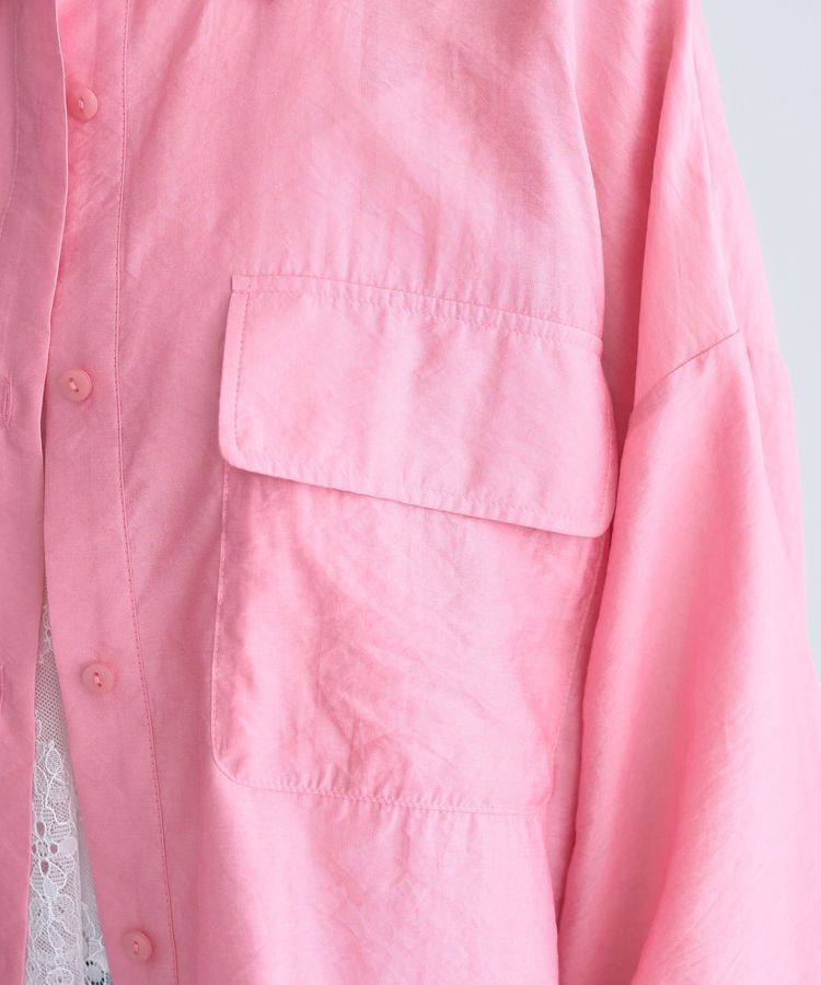 earth music&ecology「Wポケットシャツ」|シャツ・ブラウス|