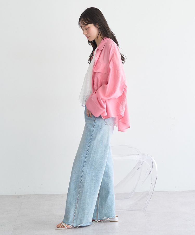 earth music&ecology「Wポケットシャツ」|シャツ・ブラウス|