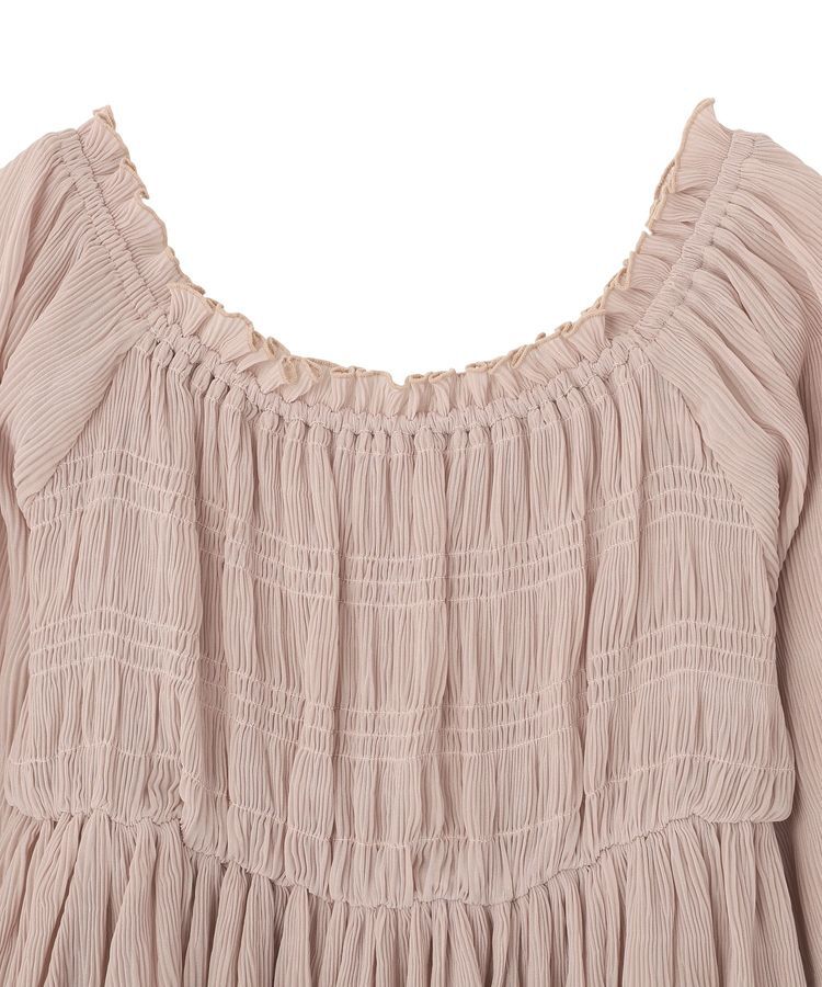 earth music&ecology「シャーリングフリルオフショルブラウス」|シャツ・ブラウス|