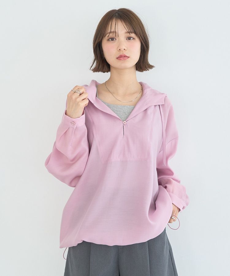 earth music&ecology「アノラックフーディ」|シャツ・ブラウス|