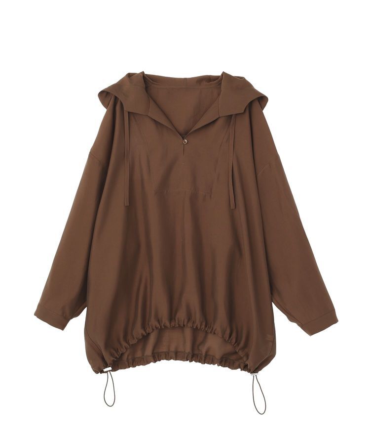 earth music&ecology「アノラックフーディ」|シャツ・ブラウス|Brown