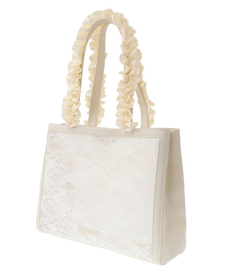 Maison de FLEUR「メッシュレーススクエアトートバッグ」|トートバッグ|