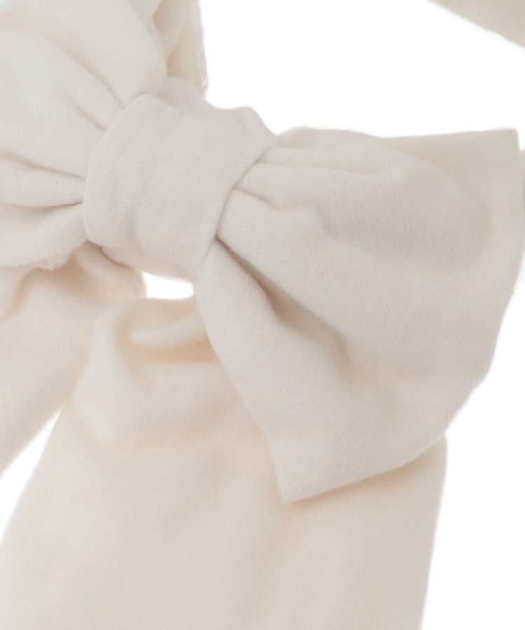 Maison de FLEUR「リボン付きストール」|ストール|