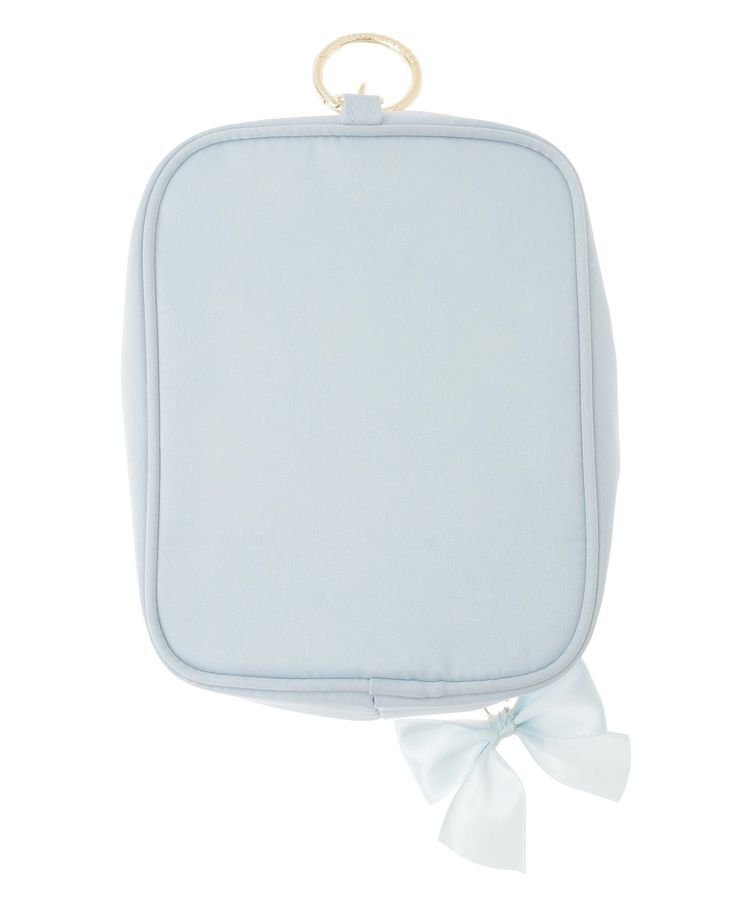 Maison de FLEUR「リボンプリントクリアポーチ」|ポーチ|