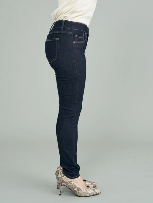  「【WEB限定・小柄女性向け】スキニーフィットデニム」|その他|