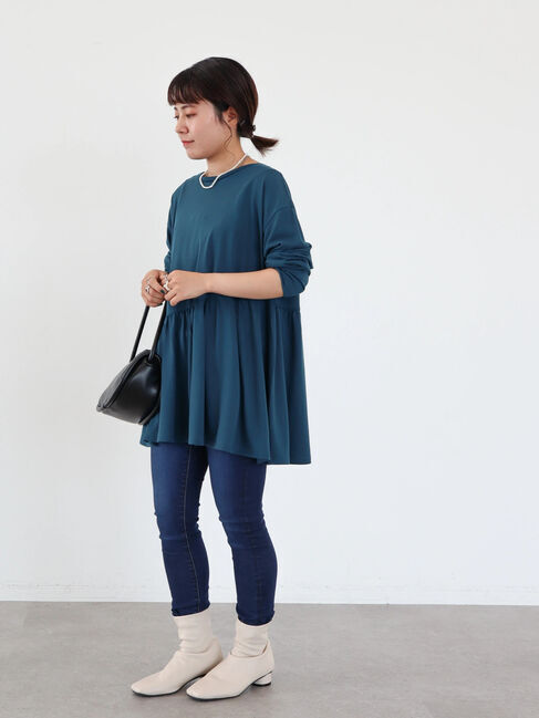  「【WEB限定・小柄女性向け】スキニーフィットデニム」|その他|