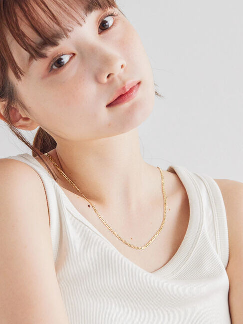  「ロロマリーナチェーンネックレス」|ネックレス|ゴールド