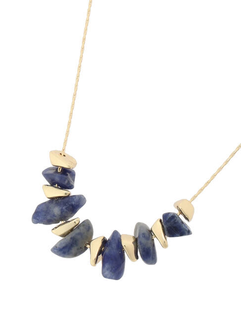  「天然石&times;メタルネックレス」|ネックレス|