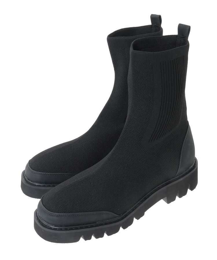 AMERICAN HOLIC「【消臭/制菌/吸水速乾】ニットブーツ」|ショートブーツ|