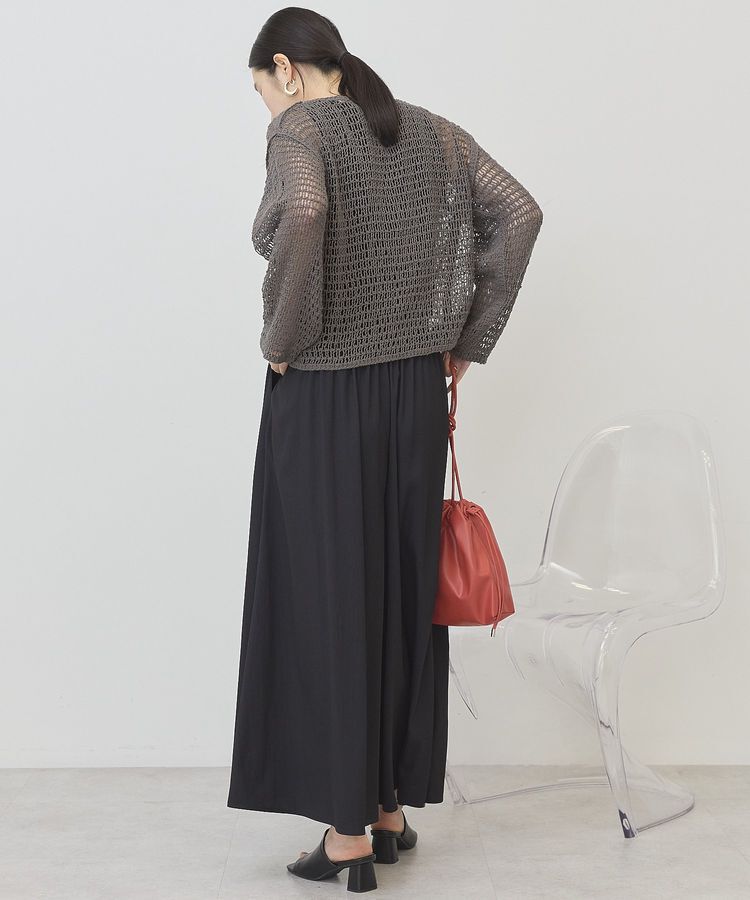 AMERICAN HOLIC「刺繍メッシュプルオーバー」|ニット・セーター|