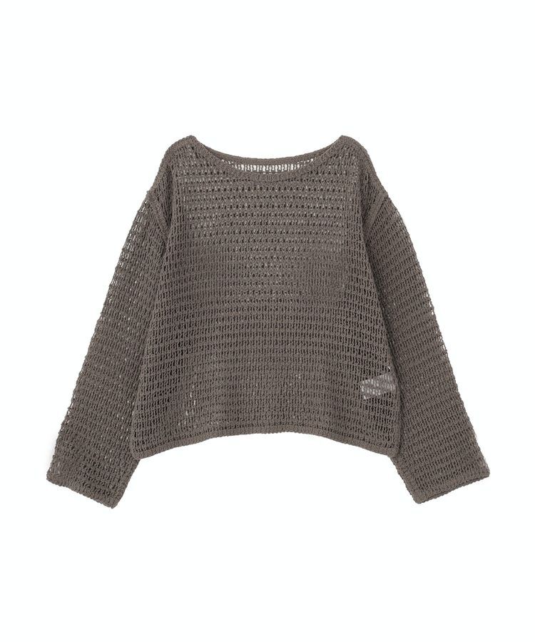 AMERICAN HOLIC「刺繍メッシュプルオーバー」|ニット・セーター|