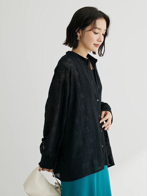 armonia「総レースシャツ」|シャツ・ブラウス|