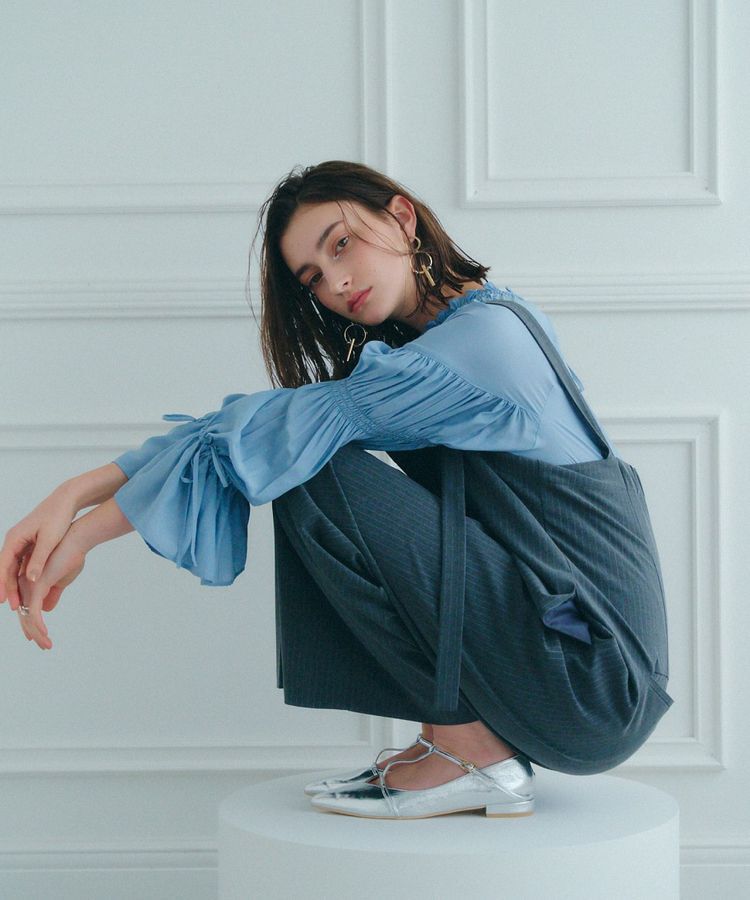 Editt by YECCA VECCA「2wayギャザーデザインブラウス」|シャツ・ブラウス|