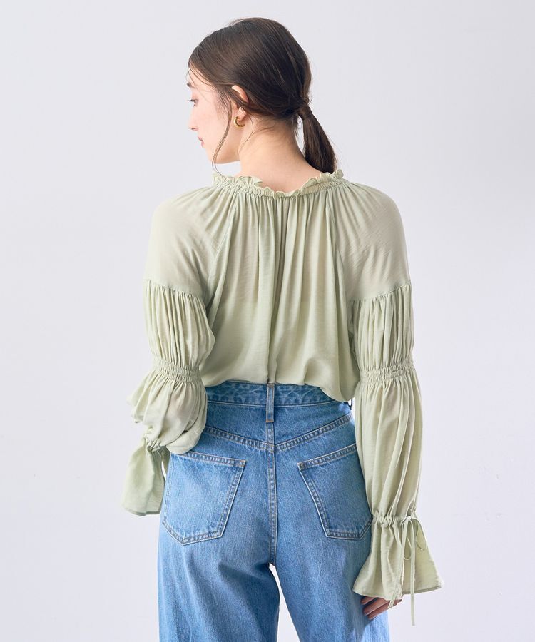Editt by YECCA VECCA「2wayギャザーデザインブラウス」|シャツ・ブラウス|