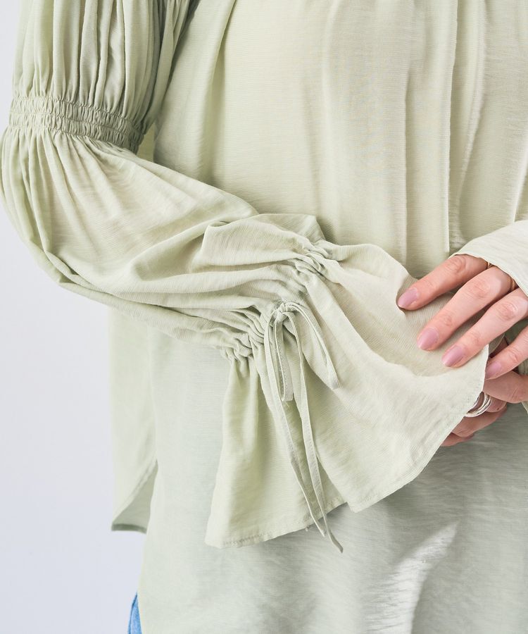 Editt by YECCA VECCA「2wayギャザーデザインブラウス」|シャツ・ブラウス|