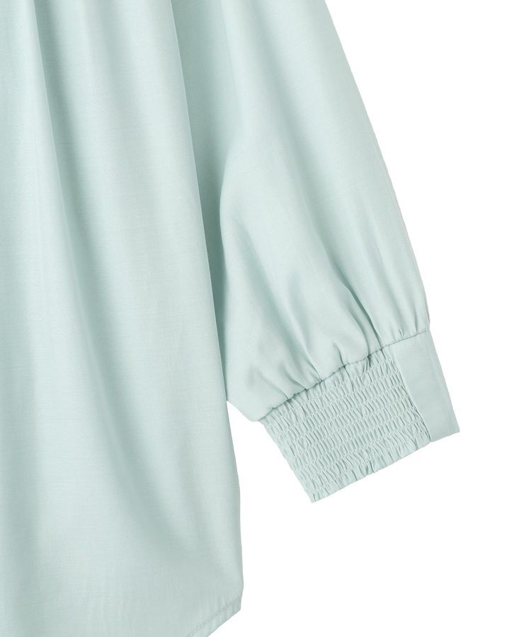 YECCA VECCA「バックギャザーロングシャツ」|シャツ・ブラウス|