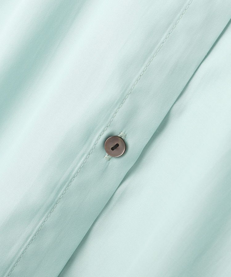 YECCA VECCA「バックギャザーロングシャツ」|シャツ・ブラウス|