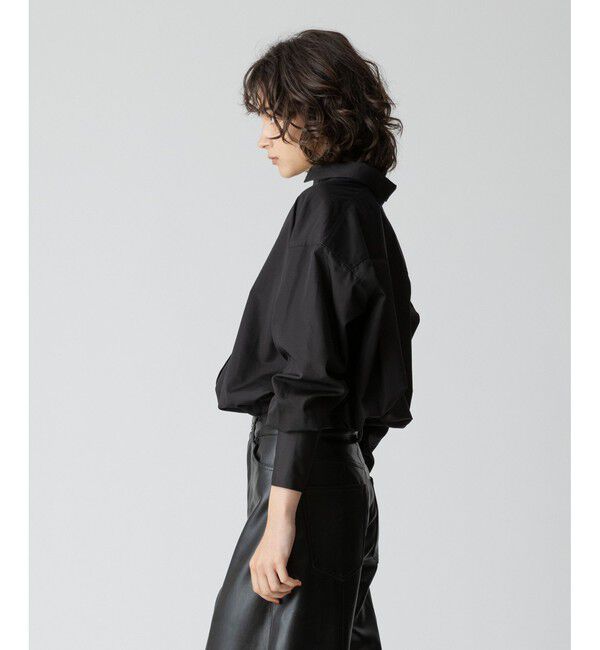 allureville「コットンデザインスリーブブラウス」|シャツ・ブラウス|