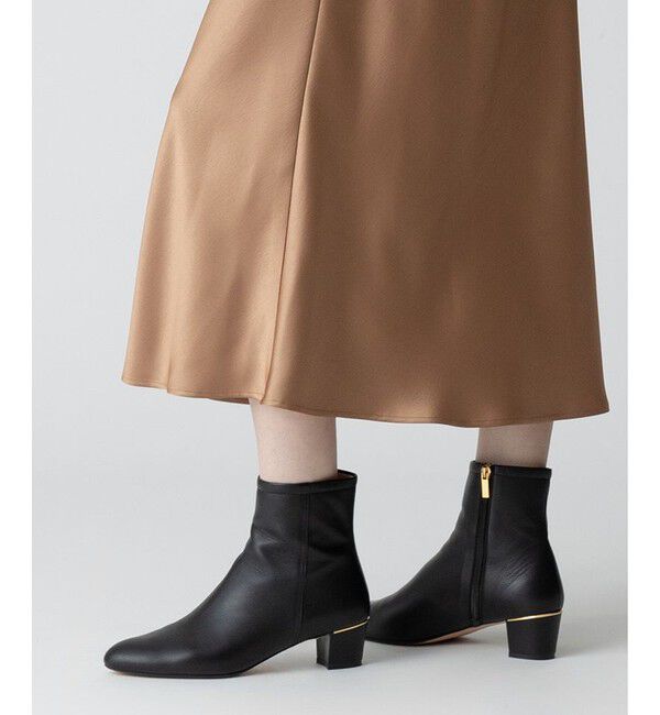 allureville「ヒールメタルショートブーツ」|ロングブーツ|