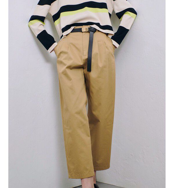 allureville「コンパクトクロスチノパンツ」|チノ|