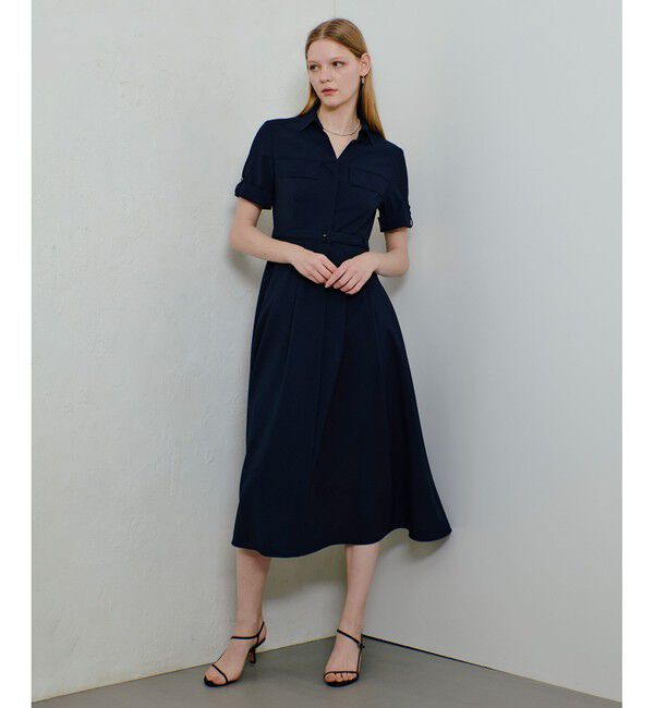 allureville「サッカースキッパーターンバックワンピース」|ワンピース|