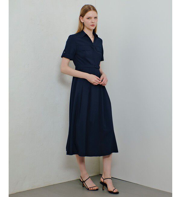 allureville「サッカースキッパーターンバックワンピース」|ワンピース|