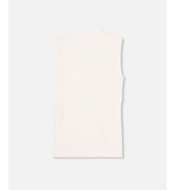 LOULOU WILLOUGHBY「【LOULOU WILLOUGHBY】シシュウツイストリブプルオーバー」|ニット・セーター|