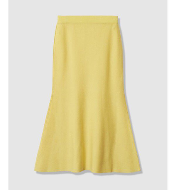 allureville「ウール混Ｗフェイスナローマーメイドスカート」|スカート|